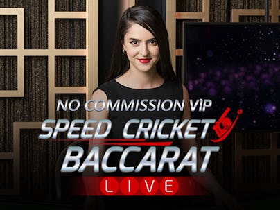 No Commission VIP Speed Cricket Baccarat